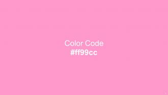 Color Palette With Five Shade Hot Pink Carnation Pink White Macaroni And Cheese Atomic Tangerine Professional Informative