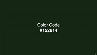 Color Palette With Five Shade Hunter Green Mallard Forest Green La Palma Harlequin Professional Attractive