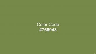 Color Palette With Five Shade Husk Dingley Dingley Killarney Green Kelp Adaptable Attractive