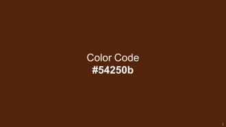 Color Palette With Five Shade Indian Tan Cioccolato Cioccolato Metallic Copper Shingle Fawn