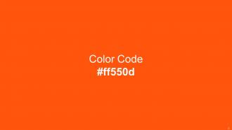 Color Palette With Five Shade International Orange Madras Verdun Green Golden Tainoi Interactive Researched
