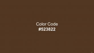 Color Palette With Five Shade Irish Coffee Clinker Jacko Bean Wood Bark Creole Colorful Adaptable