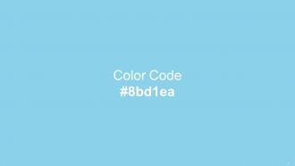 Color Palette With Five Shade Jordy Blue Cornflower Water Leaf Ice Cold Aero Blue Content Ready Impactful