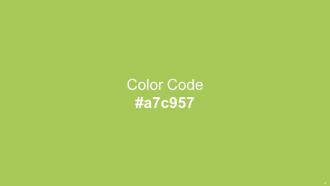 Color Palette With Five Shade Killarney Asparagus Celery Janna Chestnut Image Customizable