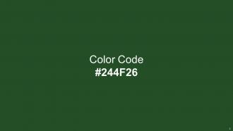 Color Palette With Five Shade Lunar Green Everglade Forest Green La Palma Green Content Ready Impactful