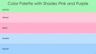 Color Palette With Five Shade Magic Mint Pastel Pink Carnation Pink French Pass Anakiwa