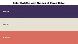 Color Palette With Five Shade Martinique Satin Linen Roman