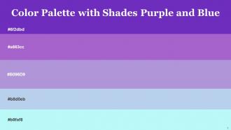 Color Palette With Five Shade Medium Red Violet Amethyst Cold Purple Spindle Charlotte