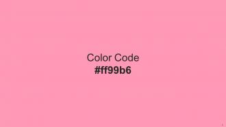 Color Palette With Five Shade Melrose Mauve Cotton Candy Carnation Pink Pink Salmon Adaptable Interactive