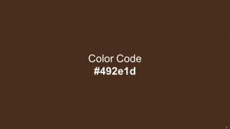 Color Palette With Five Shade Metallic Bronze Paarl Egg White Burnt Sienna Cognac Adaptable Designed