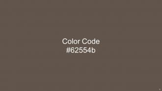 Color Palette With Five Shade Nero Coffee Bean Bistre Taupe Soya Bean Impactful Researched