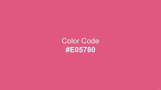 Color Palette With Five Shade Pale Rose Pink Carnation Pink Tickle Me Pink Cranberry Visual Appealing