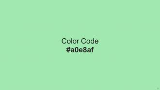 Color Palette With Five Shade Pastel Green Algae Green Titan White Perfume Cornflower Blue