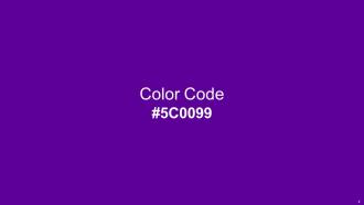 Color Palette With Five Shade Pigment Indigo Pigment Indigo Purple Supernova Gold Editable Impactful
