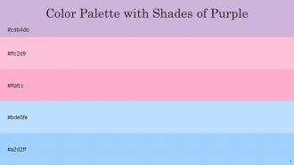 Color Palette With Five Shade Prelude Cotton Candy Carnation Pink French Pass Anakiwa