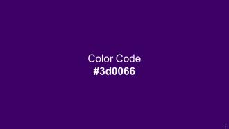 Color Palette With Five Shade Ripe Plum Pigment Indigo Purple Gold Supernova