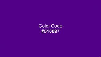 Color Palette With Five Shade Ripe Plum Pigment Indigo Purple Supernova Gold