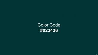 Color Palette With Five Shade Robins Egg Blue Persian Green Niagara Pine Green Daintree Informative Visual