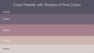 Color Palette With Five Shade Scarpa Flow Salt Box Pharlap Soft Amber Swirl