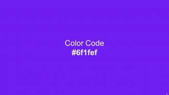 Color Palette With Five Shade Selective Yellow Flush Orange Electric Violet Electric Violet Electric Violet Captivating Informative