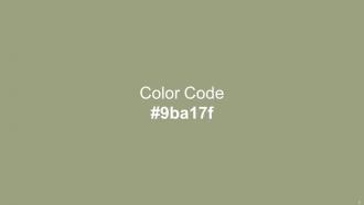Color Palette With Five Shade Siam Sage Satin Linen Bison Hide Downloadable Template