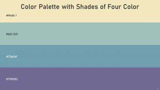 Color Palette With Five Shade Sidecar Shadow Green Gothic Kimberly