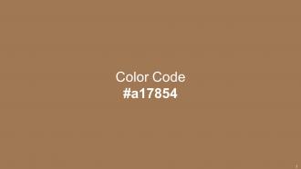 Color Palette With Five Shade Spicy Mix Barley Corn Cedar Moccaccino Shiraz Professionally Analytical