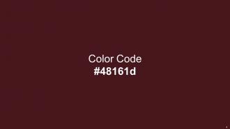 Color Palette With Five Shade Spicy Mix Barley Corn Cedar Moccaccino Shiraz Multipurpose Analytical