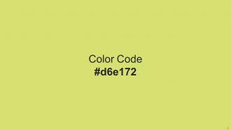 Color Palette With Five Shade Sycamore Yellow Green Spring Sun Anzac Tango Impressive Visual
