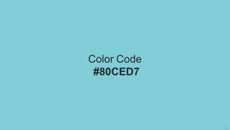 Color Palette With Five Shade Tiara Sinbad Bermuda Deep Cerulean Prussian Blue Pre-designed Designed
