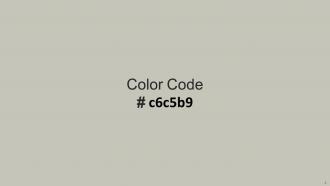 Color Palette With Five Shade Titan White Cape Cod Ash Gothic Blue Bayoux Editable Impactful
