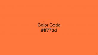 Color Palette With Five Shade Yellow Orange Yellow Orange Jaffa Burning Orange Flamingo Template Graphical