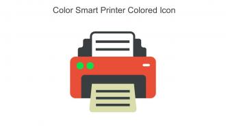 Color Smart Printer Colored Icon In Powerpoint Pptx Png And Editable Eps Format