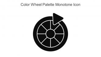 Color Wheel Palette Monotone Icon In Powerpoint Pptx Png And Editable Eps Format