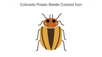 Colorado Potato Beetle Colored Icon In Powerpoint Pptx Png And Editable Eps Format