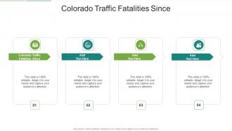 Colorado Traffic Fatalities Since In Powerpoint And Google Slides Cpb