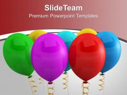 Colorful birthday balloons party backgroud powerpoint templates ppt themes and graphics 0113