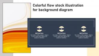 Colorful Flow Stock Illustration For Background Diagram