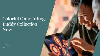 Colorful Onboarding Buddy Collection Now PPT Demonstration AT