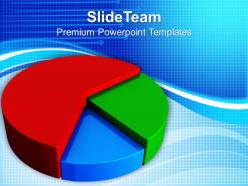 Colorful Pie Chart Business Sales Powerpoint Templates Ppt Themes And Graphics 0113