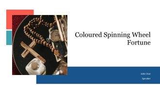 Coloured Spinning Wheel Fortune PPT Presentation AT