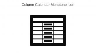Column Calendar Monotone Icon In Powerpoint Pptx Png And Editable Eps Format