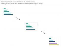 Column chart percentage analysis powerpoint slides