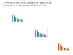 Column chart powerpoint graphics template 1