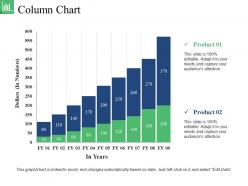 Column chart ppt examples slides