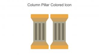 Column Pillar Colored Icon In Powerpoint Pptx Png And Editable Eps Format