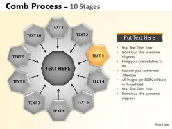 Comb process 10 stages 1