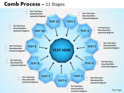 Comb process 11 stages powerpoint slides 3
