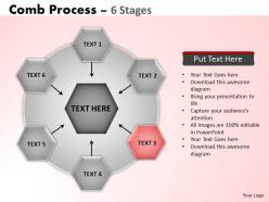 Comb process 6 stages 5