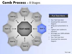 93218471 style circular hub-spoke 8 piece powerpoint template diagram graphic slide
